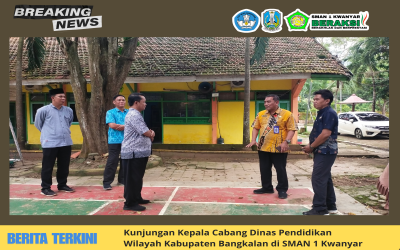 Kunjungan Kepala Cabang Dinas Pendidikan Wilayah Kabupaten Bangkalan